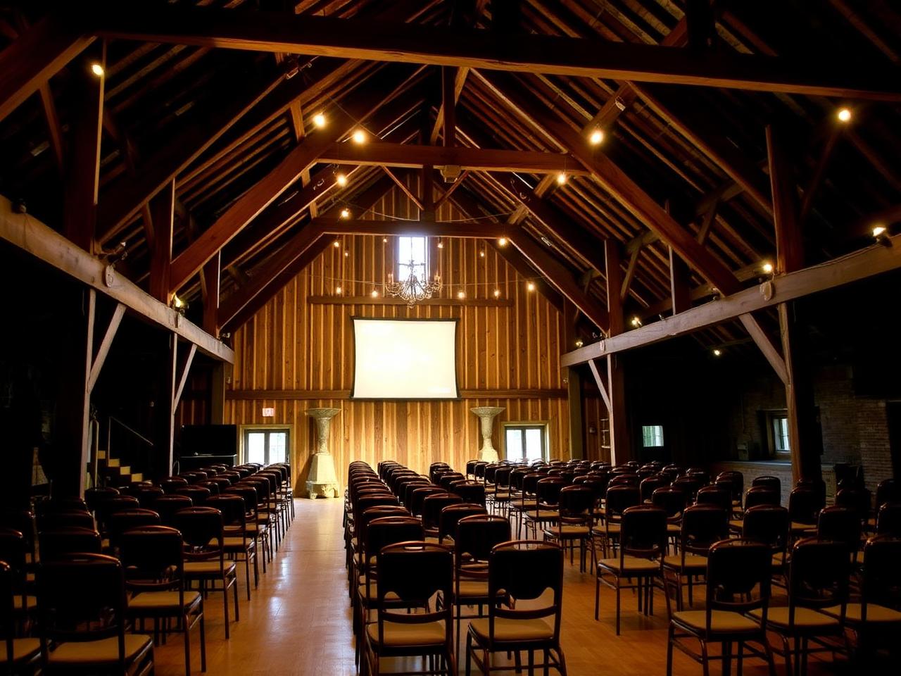 De sfeervolle schuur van Grote Hoef in Lommel, locatie van de infoavond
